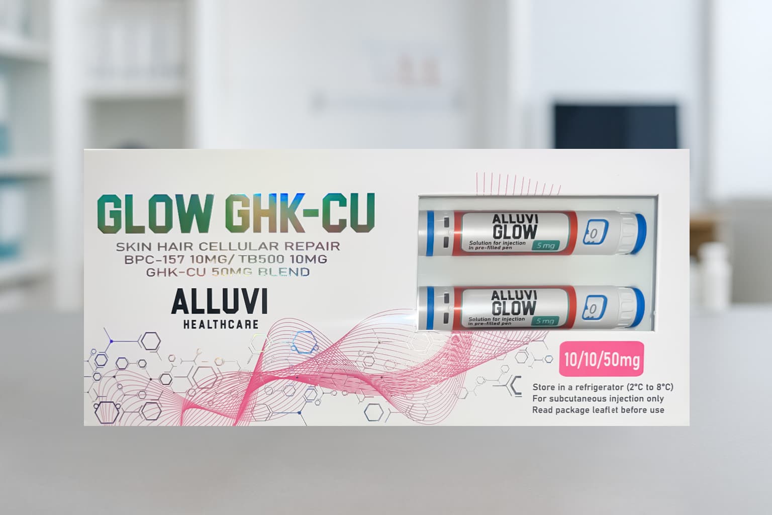 🎀 GLOW GHK-CU (Caneta Alluvi)
